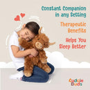 Hazel The Highland Cow, Plush and Soft Weighted Stuffed Animal