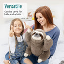 Stella The Sloth, Plush and Soft Weighted Stuffed Animal